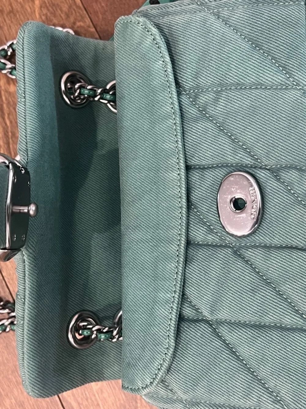 Coach Denim Tabby size 20 - Picture 4 of 5